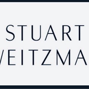 STUART WEITZMAN Riding Boots Leather Moto Chains Black Tall Zipper size 6.0 M